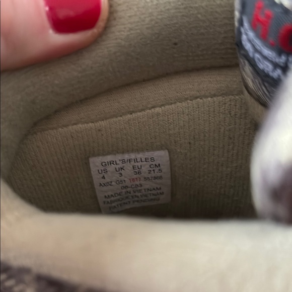 The North Face Kids Waterproof Boots - Brown and Green - Picture 3 of 3